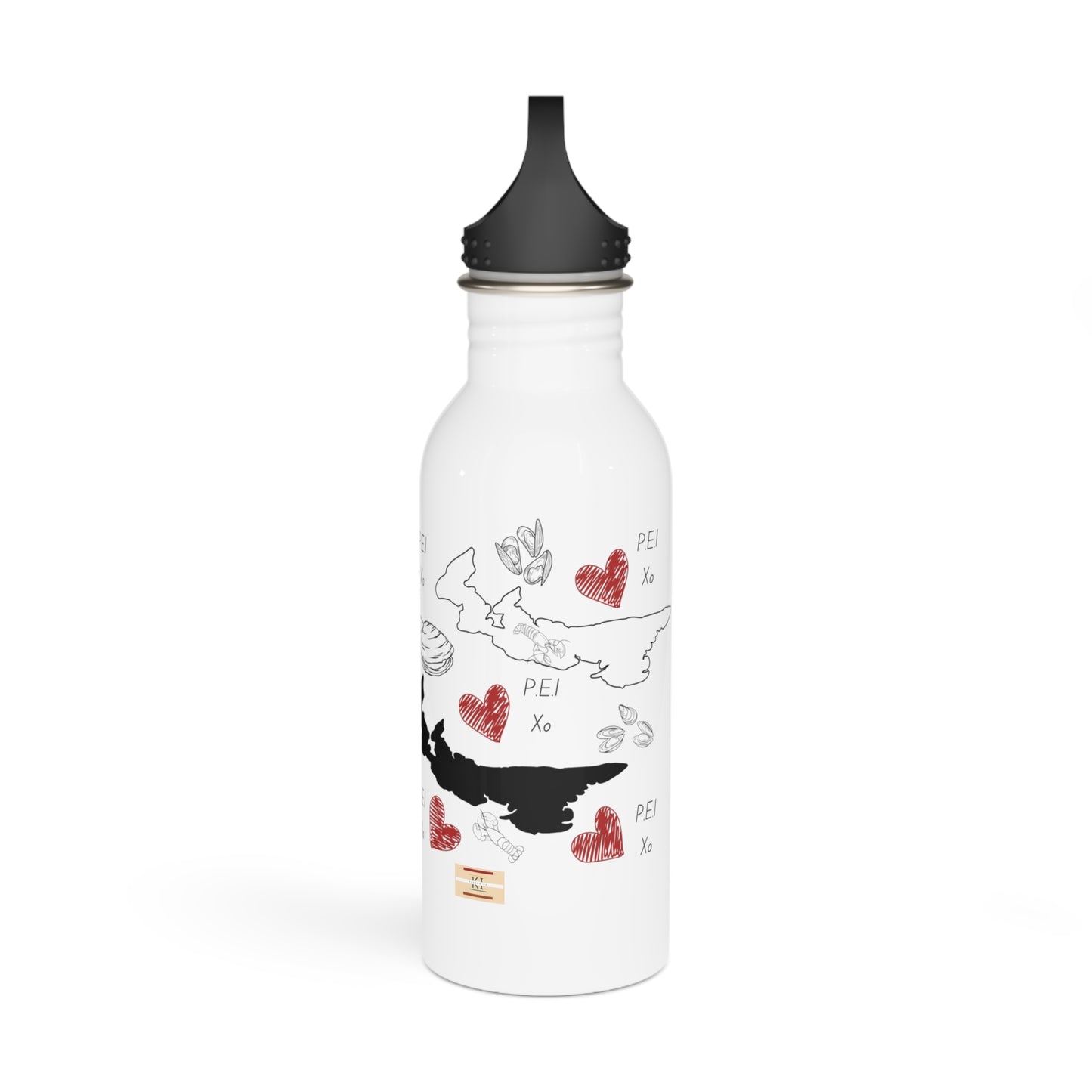 P.E.I Xo <3- Stainless Steel Water Bottle