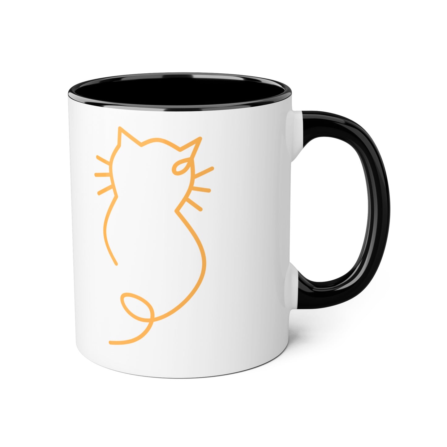 AHH! Kitty Cat Kawaii Accent Mugs, 11oz