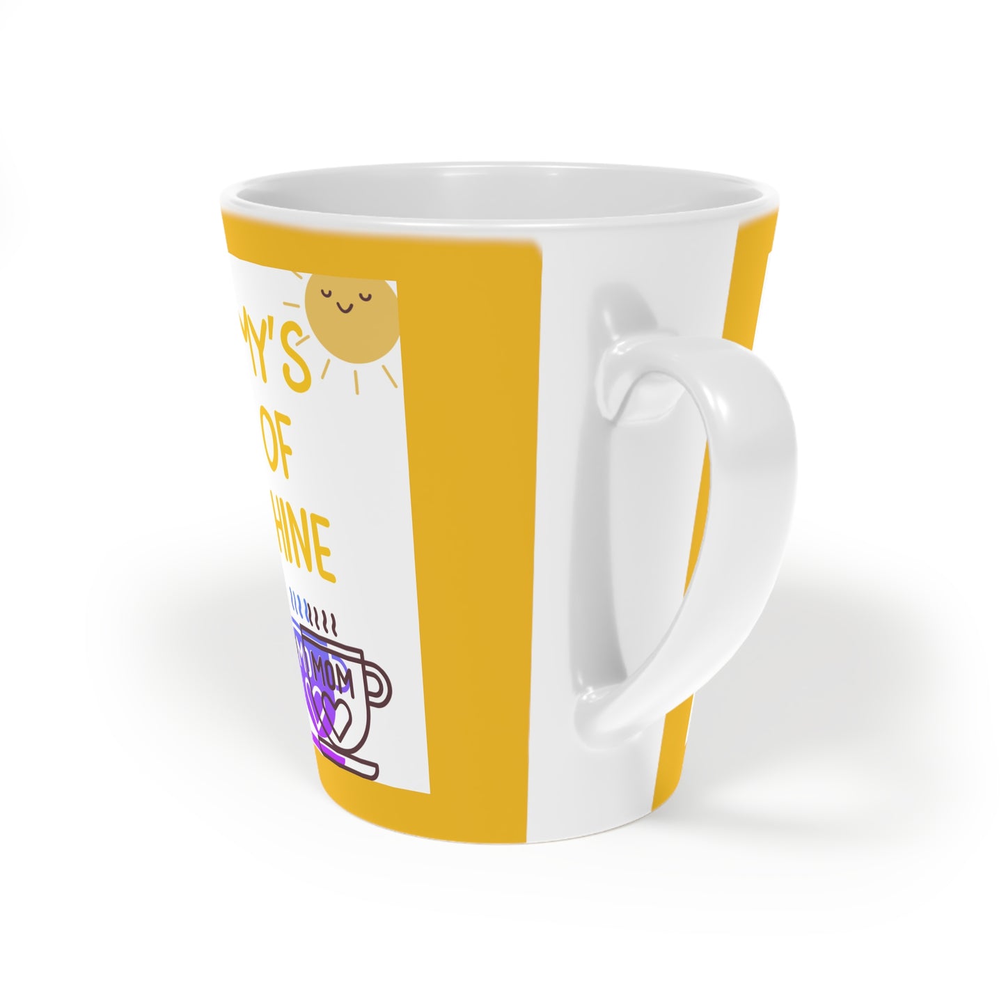 MOMMY'S CUP of SUNSHINE Latte Mug, 12oz