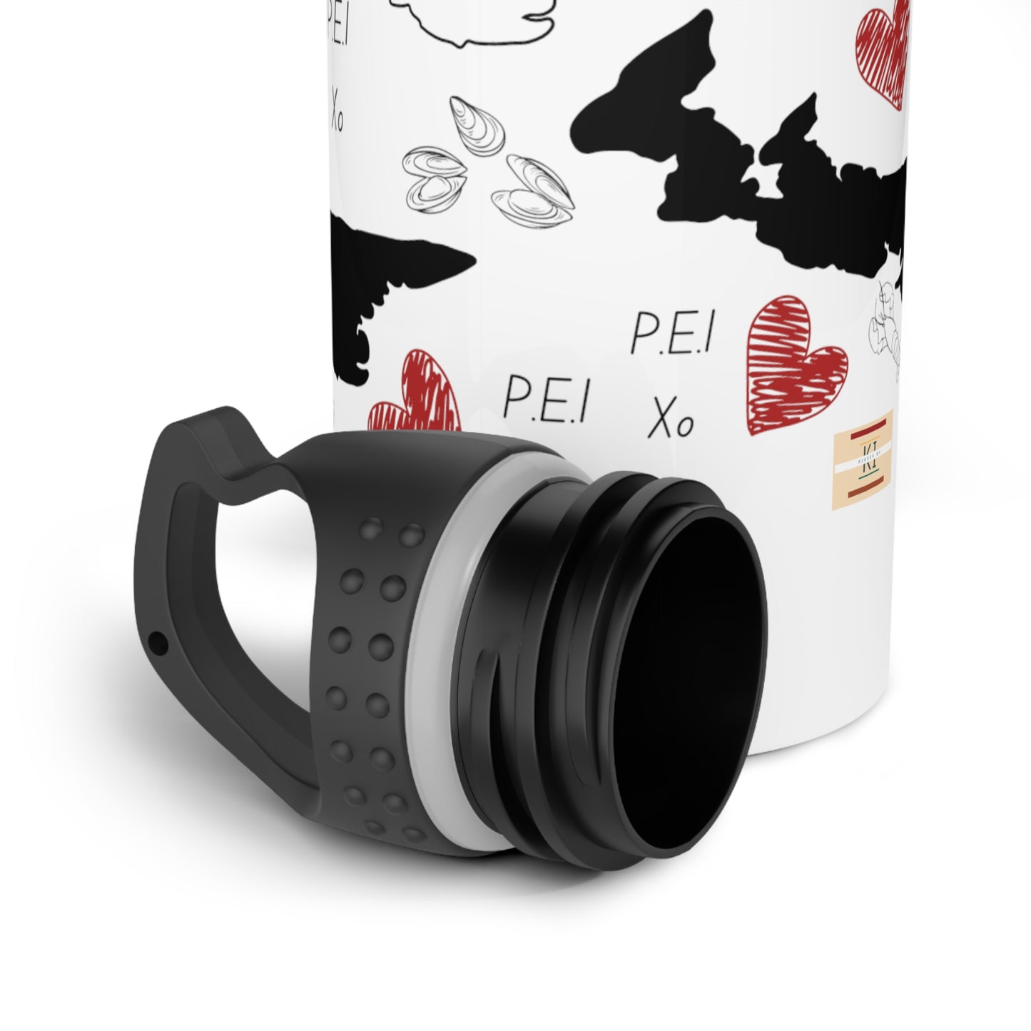 P.E.I Xo <3- Stainless Steel Water Bottle