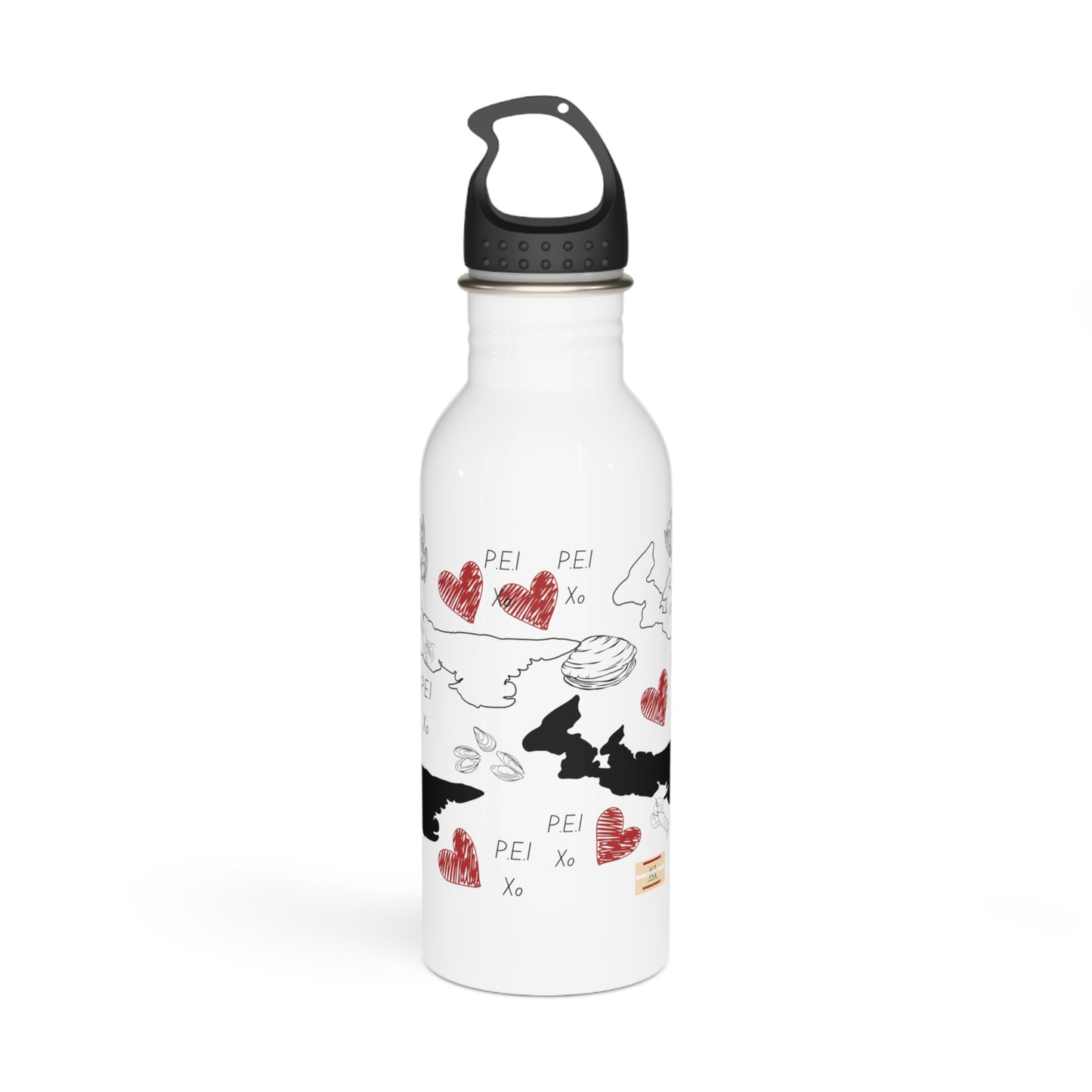 P.E.I Xo <3- Stainless Steel Water Bottle