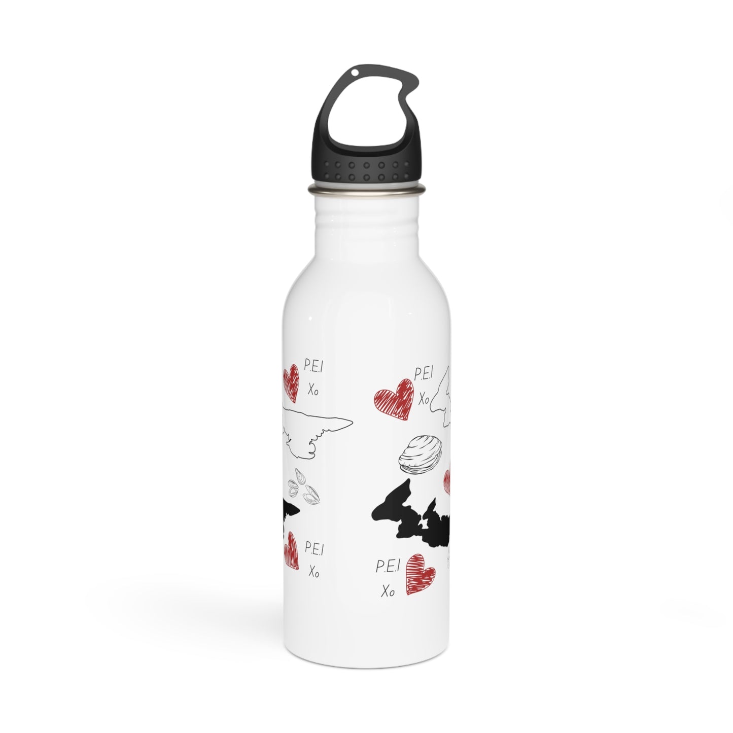 P.E.I Xo <3- Stainless Steel Water Bottle