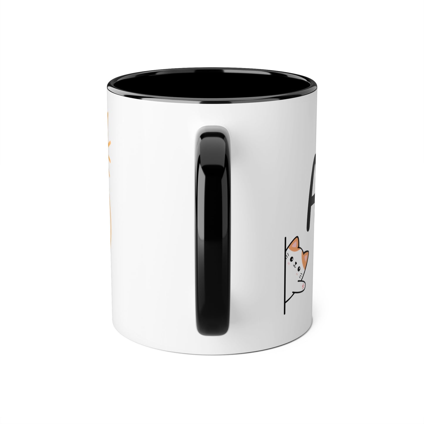 AHH! Kitty Cat Kawaii Accent Mugs, 11oz