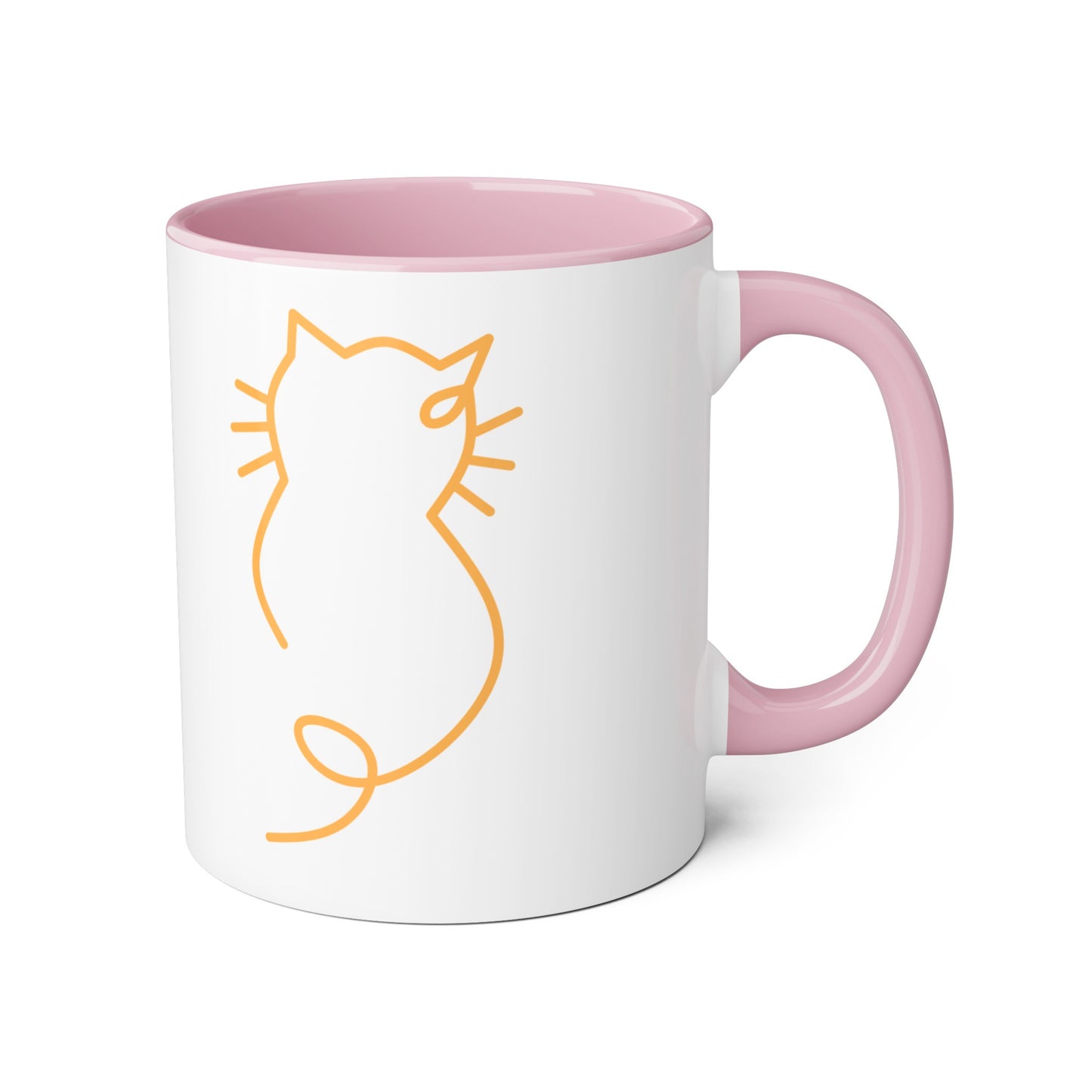 AHH! Kitty Cat Kawaii Accent Mugs, 11oz