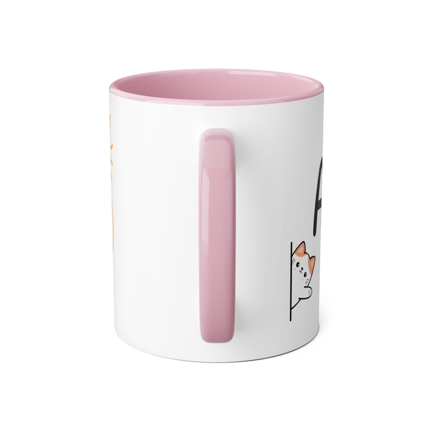 AHH! Kitty Cat Kawaii Accent Mugs, 11oz